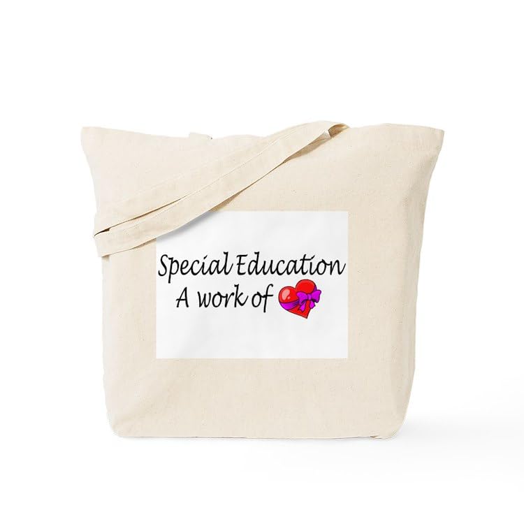 Special Education Teacher Tote Bag - Natural Canvas Reusable Shopping Bag for School, Work & Groceries | Durable & Eco-Friendly Gift for Educators