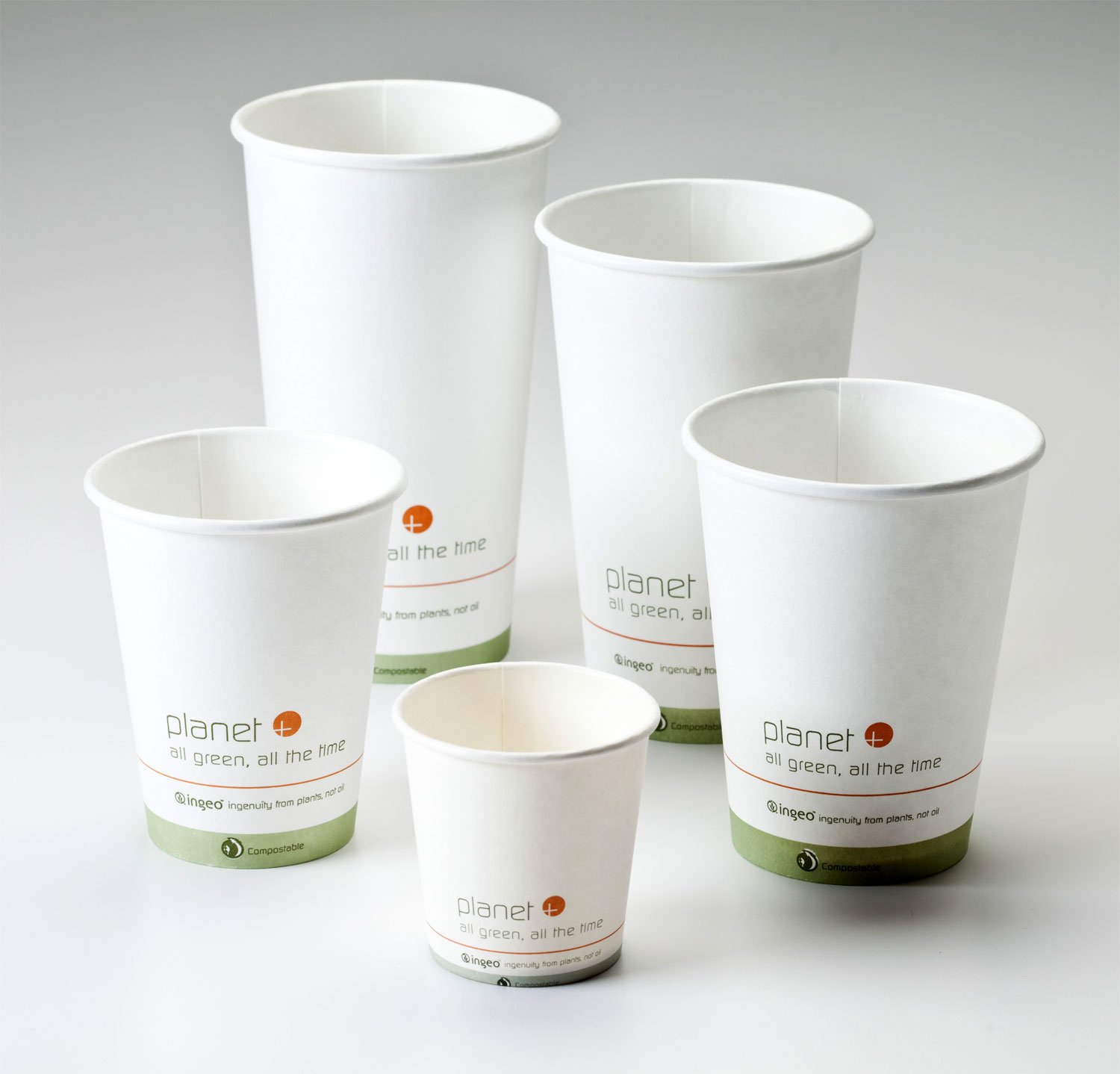 Eco-Friendly Compostable Hot Cup Lids for 10-16oz Cups - 1000 Pack | Sustainable Coffee Lids for Cafes, Takeout & Office Use