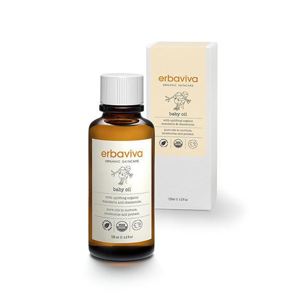 Organic Baby Oil for Sensitive Skin - 100% Natural & Hypoallergenic - Perfect for Massage, Moisturizing & Diaper Rash Prevention