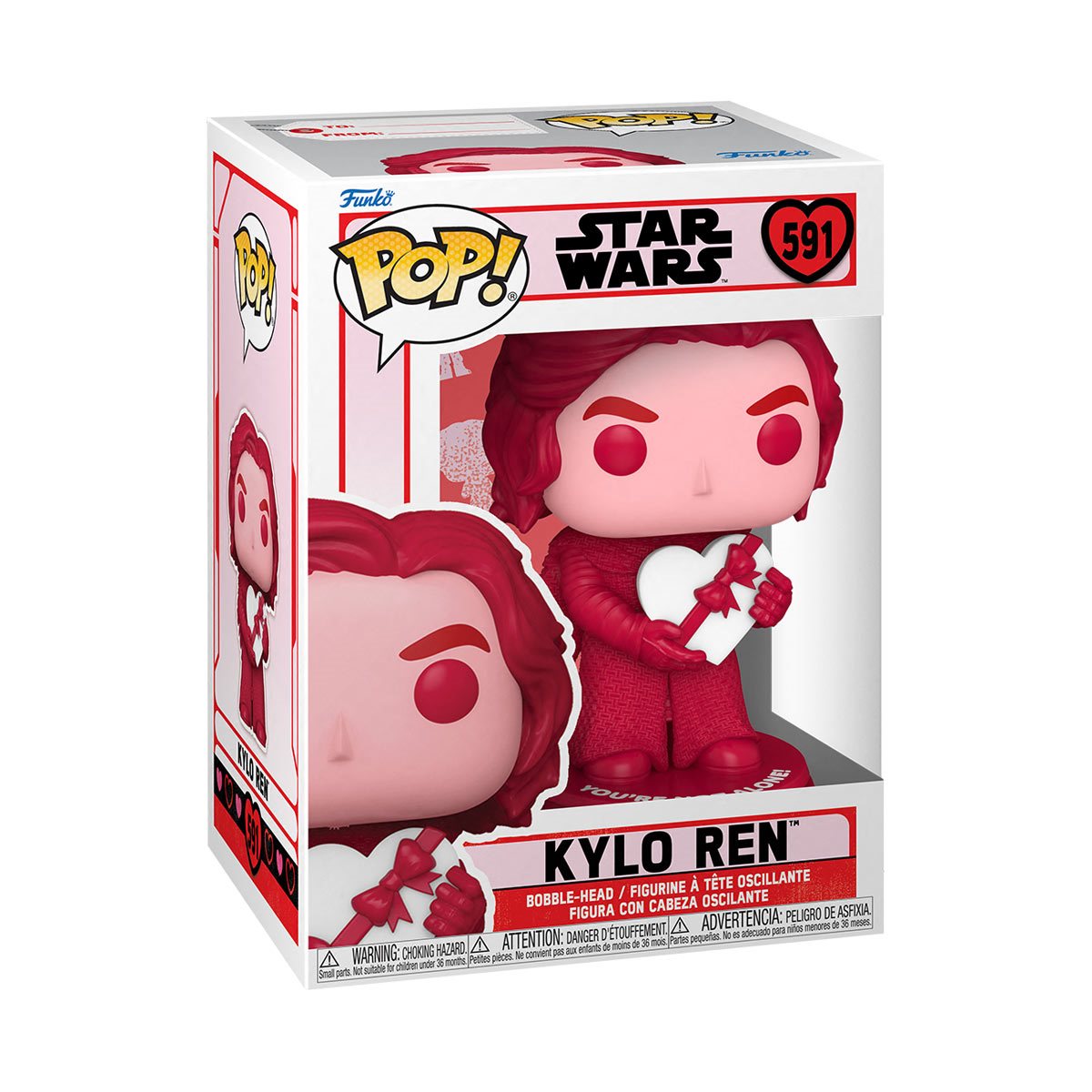 Star Wars Valentine's Day Cards - Kylo Ren Themed for Fans & Collectors | Perfect for Gifts, Parties & Romantic Celebrations