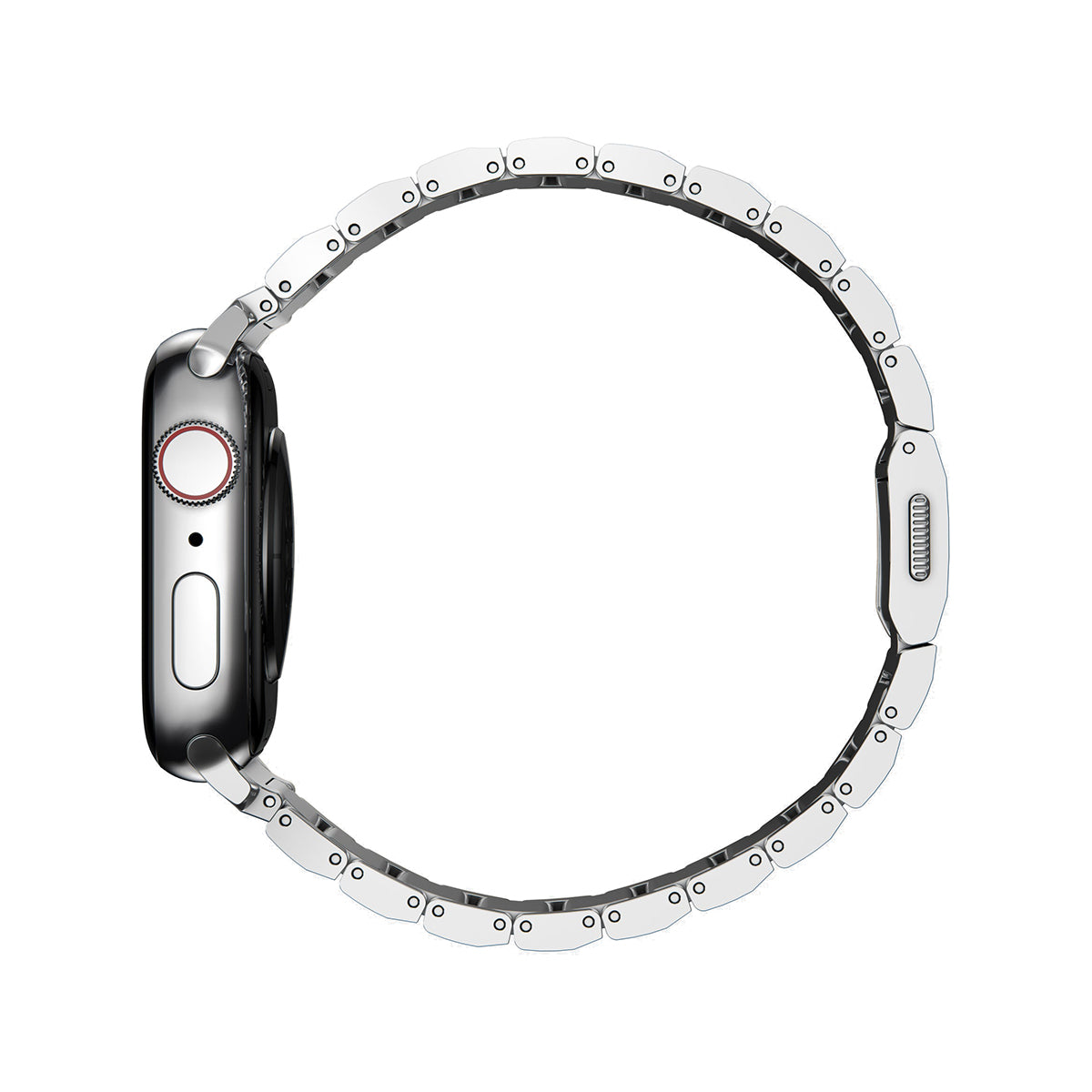 Premium Titanium Band for Apple Watch 40mm/41mm - Silver Stainless Steel Hardware | Durable & Lightweight for Workouts, Travel & Everyday Wear