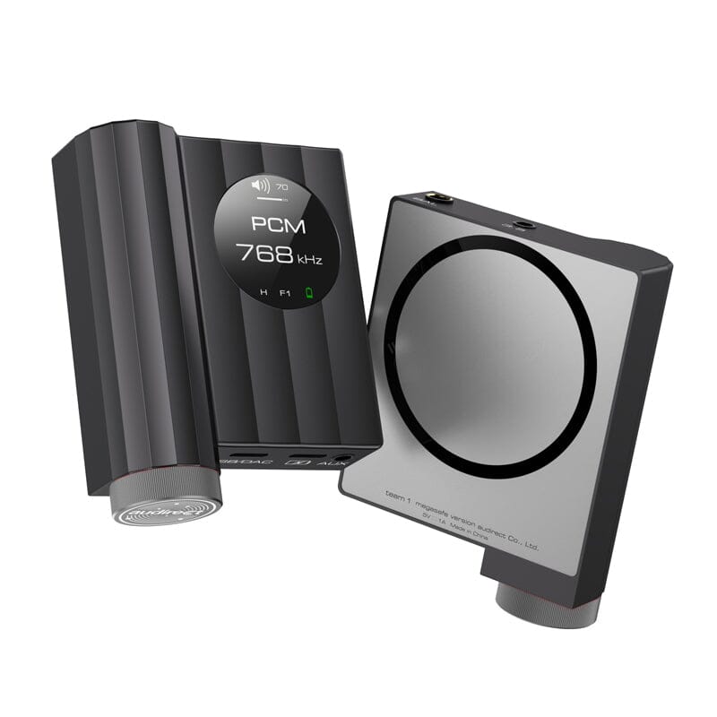 AUDIRECT Team 1 MegaSafe Version ES9281AC PRO Magnetic Portable DAC/AMP - High Resolution Audio Amplifier for iPhone, Android & Laptop - Perfect for Music Lovers, Gaming & Studio Recording