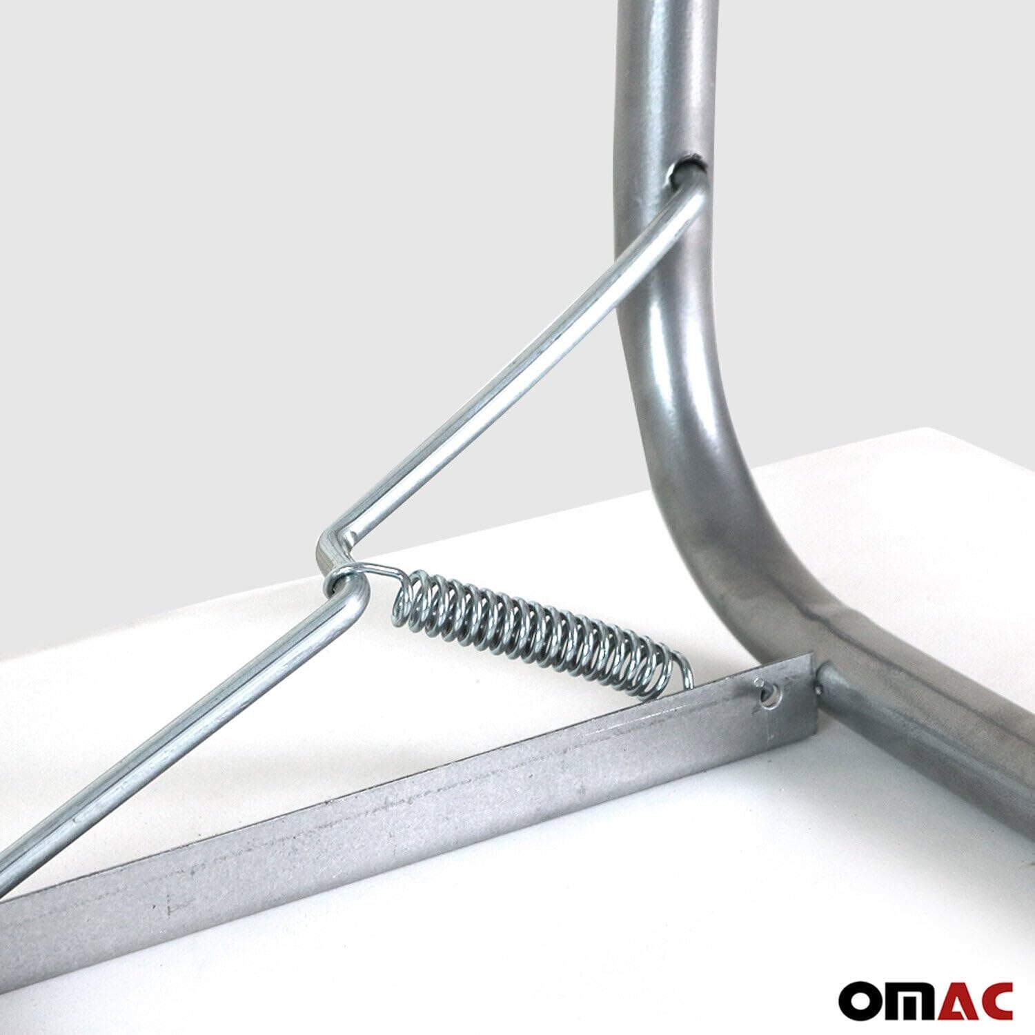 OMAC Folding Table - Portable White Camping Table for Indoor & Outdoor Use - Perfect for BBQ, Picnic, Party, Camping & Tailgating