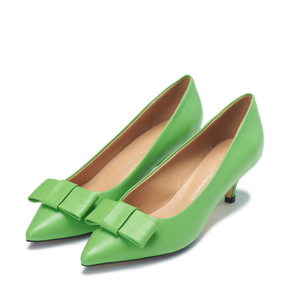 Premium Jacqueline Genuine Leather Handbag in Elegant Green - Perfect for Work, Travel, and Everyday Fashion Accessory