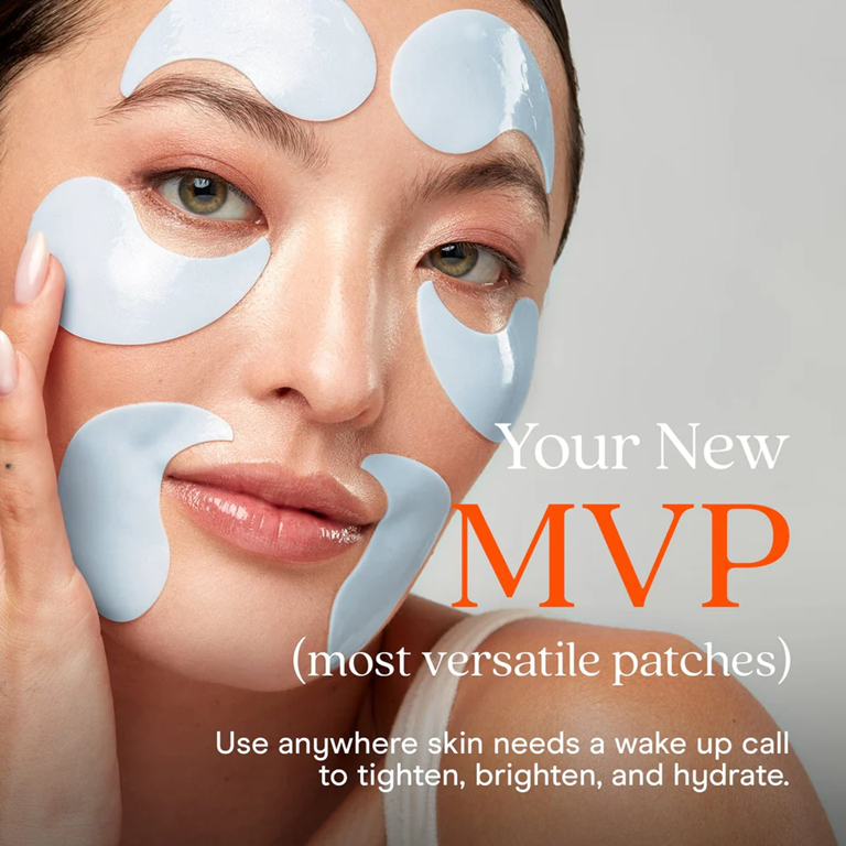 NuFACE IonPlex Hydra Gel Power Patches - Hydrating Facial Treatment for Glowing Skin | Reduce Wrinkles & Fine Lines | Perfect for Night Routine & Pre-Makeup Prep