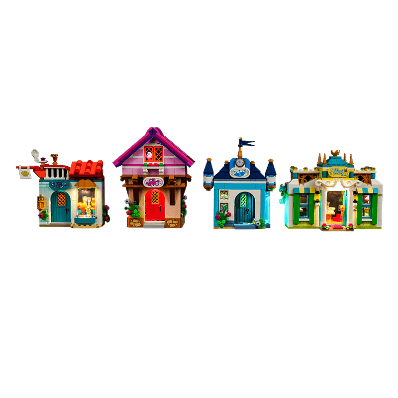 LEGO Disney Princess Market Adventure 43246 Light Kit - LED Building Blocks Lighting Set for Kids & Adults - Perfect for Night Display & Room Decor