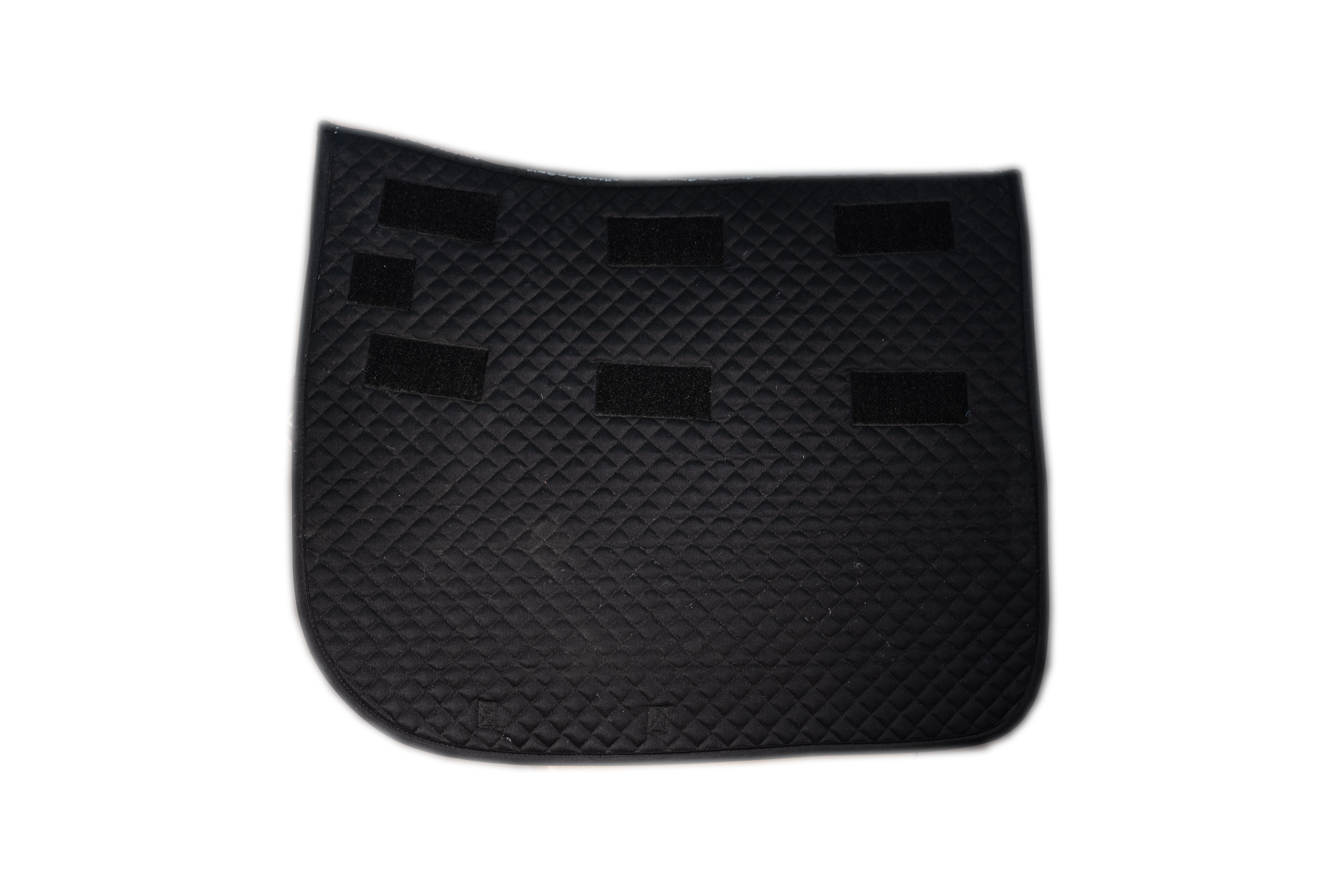 Quilted Dressage Saddle Pad Replacement with Velcro Straps - Comfortable & Secure Fit for Horse Riding, Training & Competitions