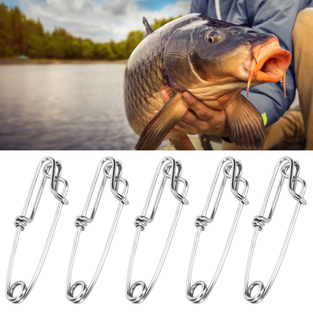 Premium Fishing Longline Snap Clips - Easy On/Off Tuna Clips for Crabbing, Shrimping & Longline Fishing | Durable Fishing Tackle with Floats | Ideal for Saltwater Tuna Fishing & Offshore Angling