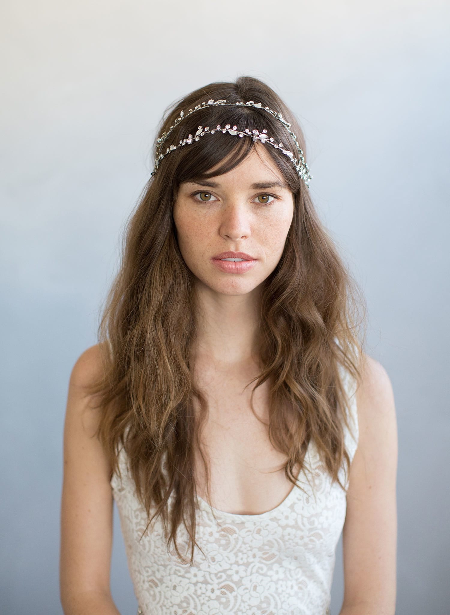 Elegant Extra Long Crystal Hair Vine - Wedding Bridal Hair Accessory for Boho, Prom & Formal Events (Style #735)