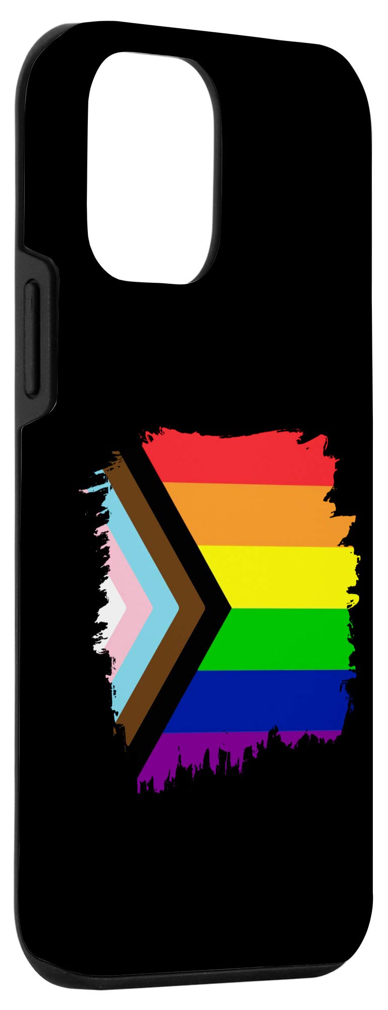 iPhone 12 Mini Rainbow Pride Case - Colorful LGBTQ+ Protective Cover for iPhone 12 Mini - Perfect for Pride Month, LGBTQ Events & Everyday Use