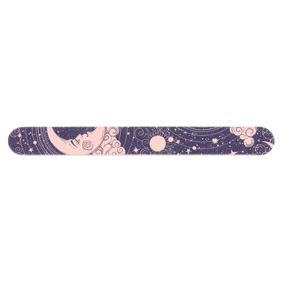 Professional Nail Files Set - Celestial Radiance Manicure Kit with 7 Grit Options for Natural & Acrylic Nails | Perfect for Home Salon, Travel & DIY Nail Care