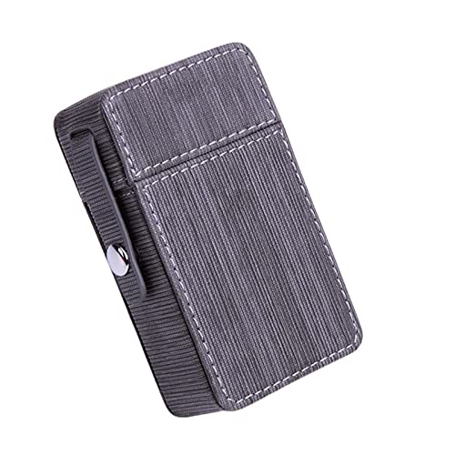 PU Leather Cigarette Case Holder - Slim & Lightweight Tobacco Pouch for Men & Women (20 Capacity) - Perfect for Travel, Outdoor & Daily Use - Wuwai
