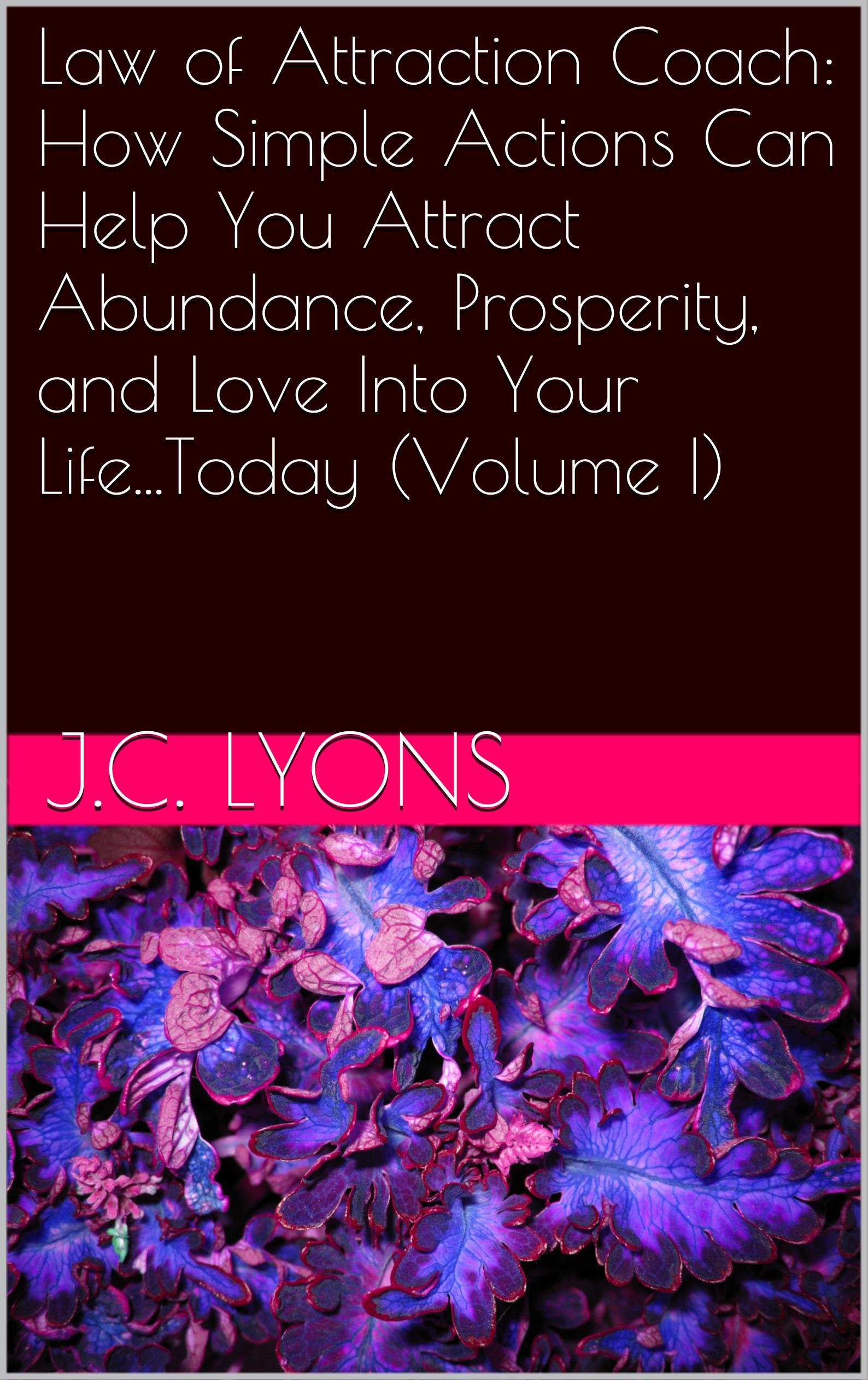 Law of Attraction Coach: Simple Actions to Attract Abundance, Prosperity & Love Today (Volume I) - Perfect for Personal Growth & Manifestation Journeys