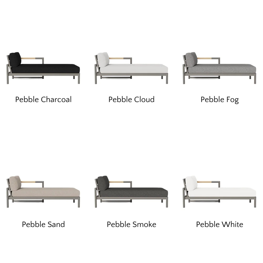 Breeze XL Outdoor Chaise Lounge Right - Premium Patio Furniture for Poolside, Garden & Backyard Relaxation