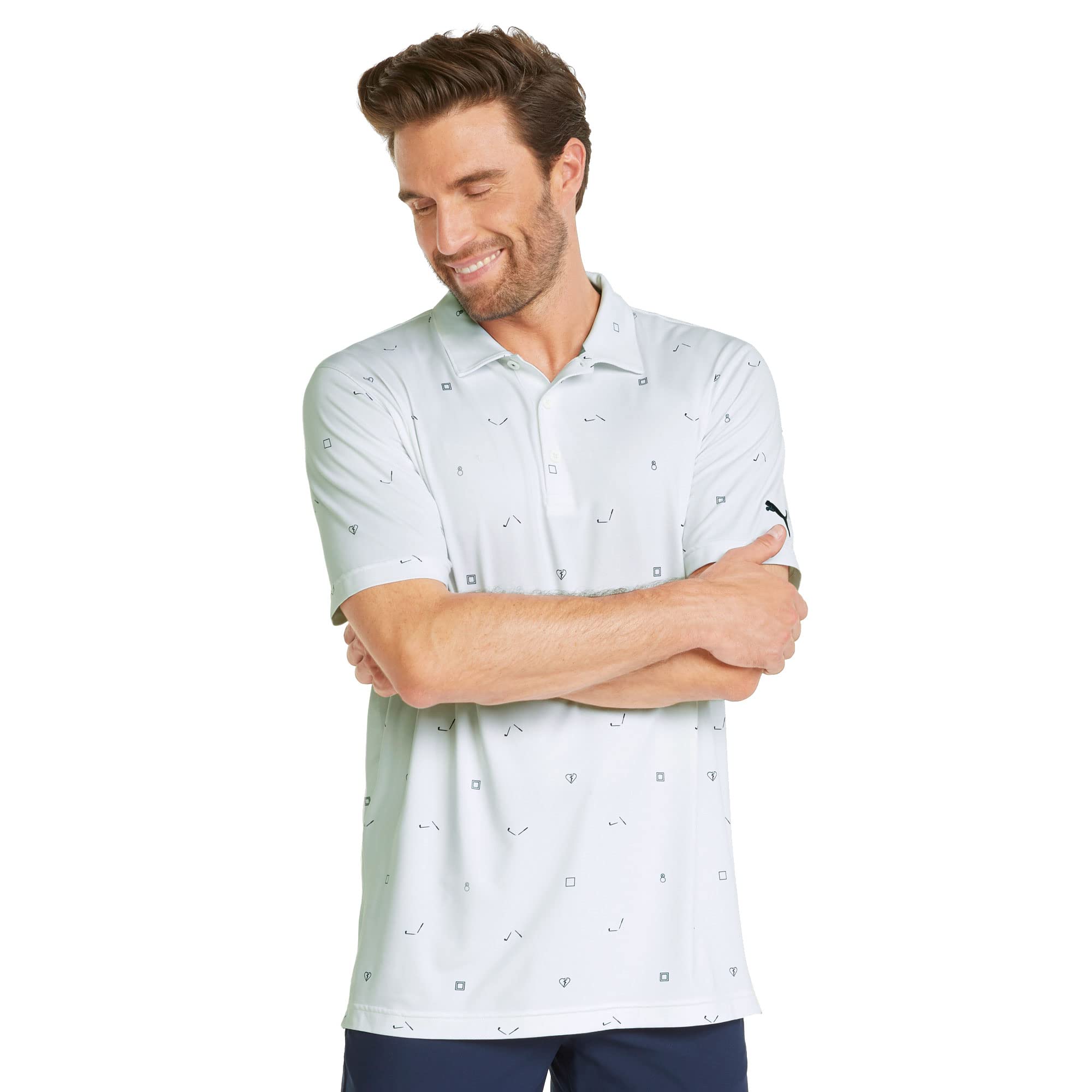 Men's Cloudspun H8 Golf Polo Shirt - Comfortable & Breathable for Golf & Casual Wear