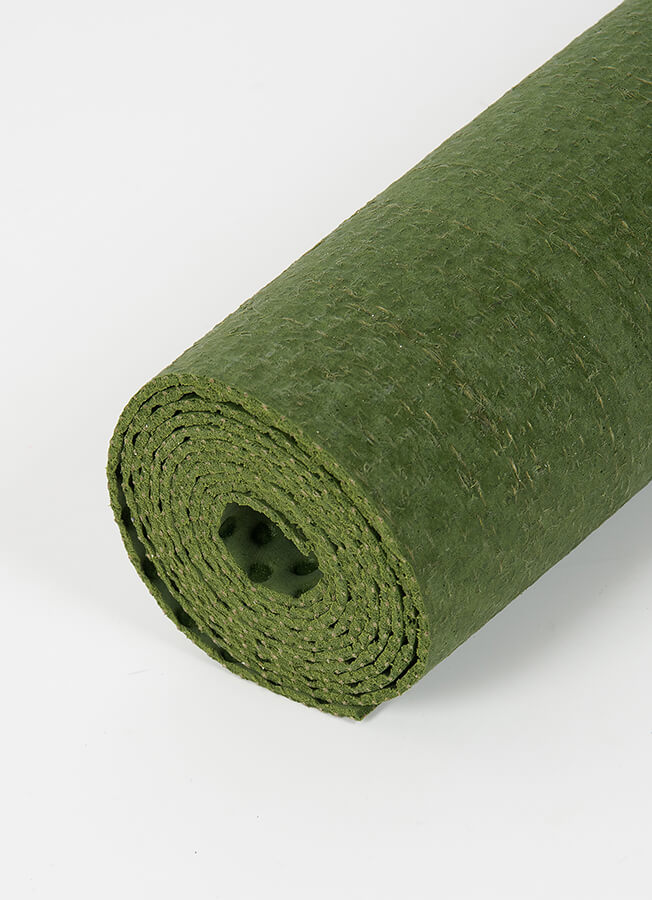 Eco-Friendly Travel Jute Yoga Mat 2mm - Lightweight & Non-Slip for Yoga, Pilates, Meditation & Outdoor Activities