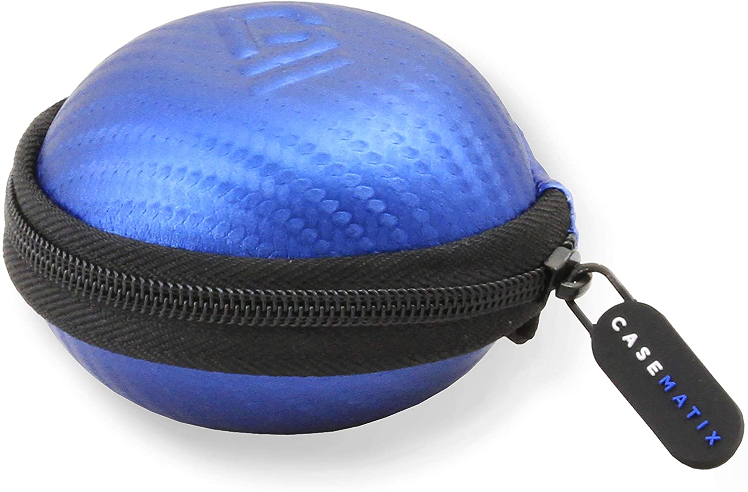 CASEMATIX Blue Protective Carry Case for Sphero Specdrum Music Rings - Compatible with App-Enabled Color Rings & USB Charging Cable (Case Only) - Perfect for Travel, Storage & Music Creation