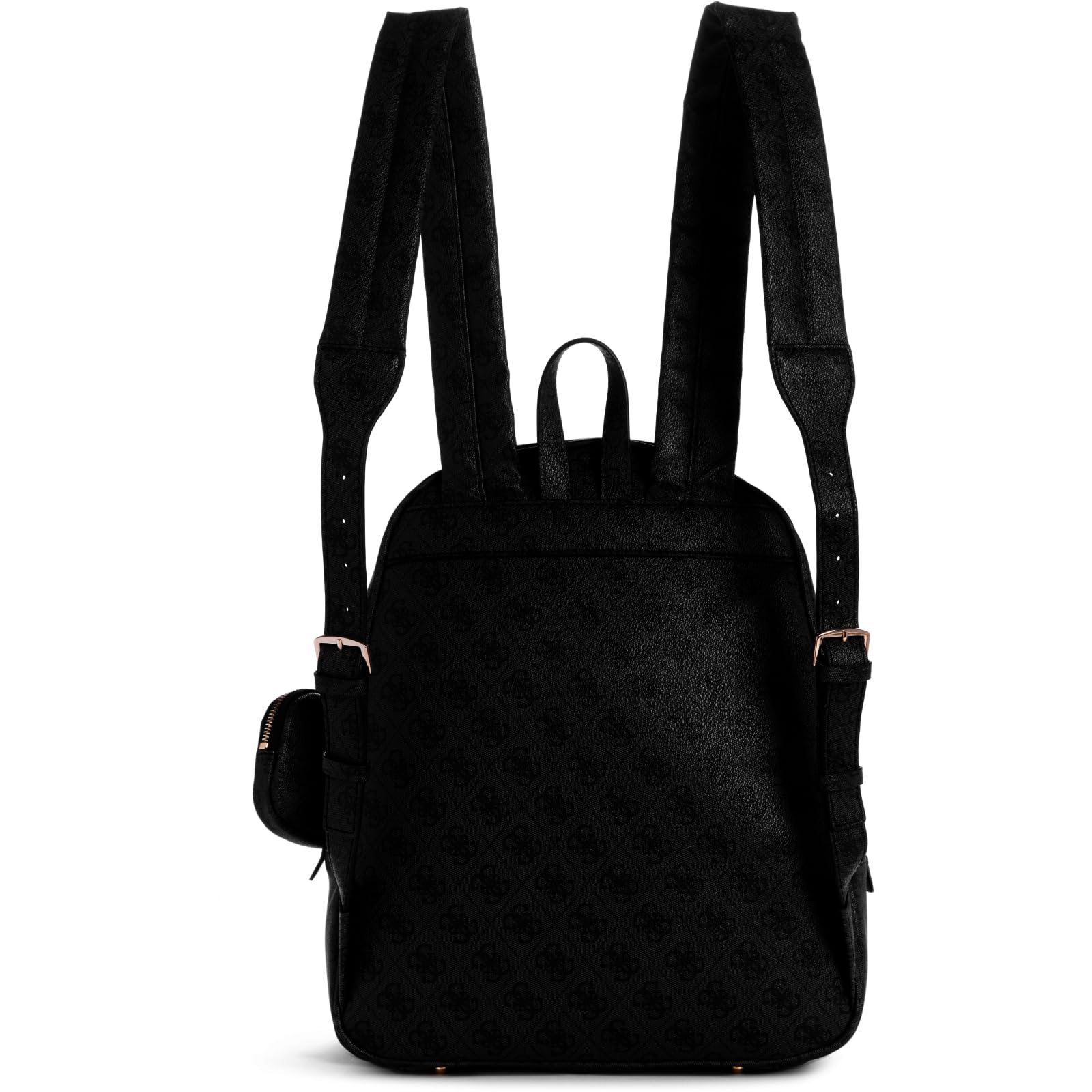 GUESS Power Play Large Tech Backpack for Laptop - Coal Logo Design, Durable Travel Backpack with USB Charging Port, Perfect for Work, School & College Students, Business Commuters & Weekend Getaways