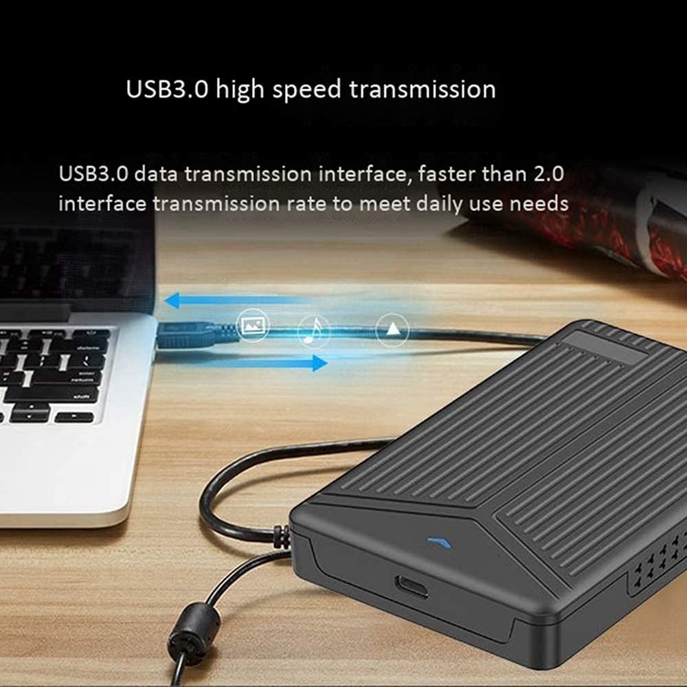 USB 3.1 to SATA Adapter Enclosure for 2.5