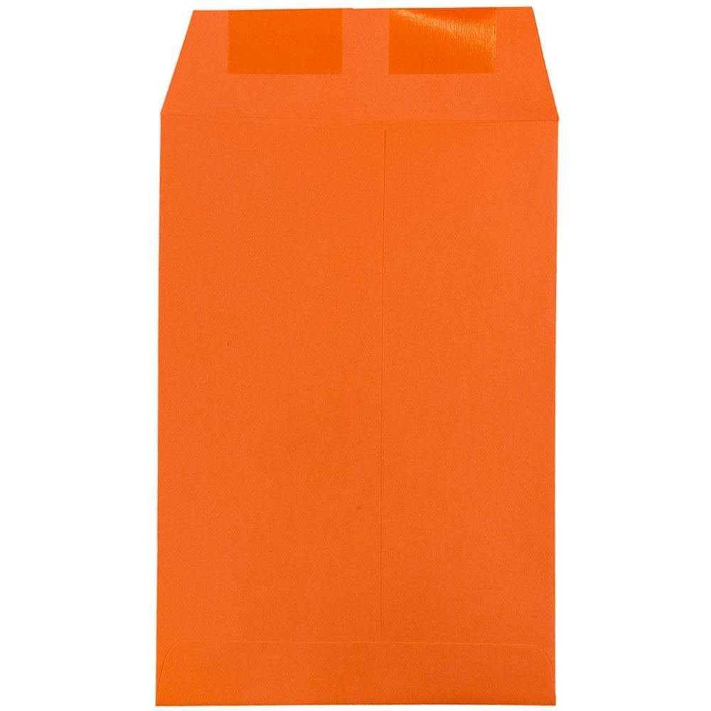 Premium 6x9 Open-End Catalog Envelopes - Orange Recycled Paper - Bulk Pack of 1000 - Perfect for Mailing, Business Correspondence & Direct Marketing Campaigns