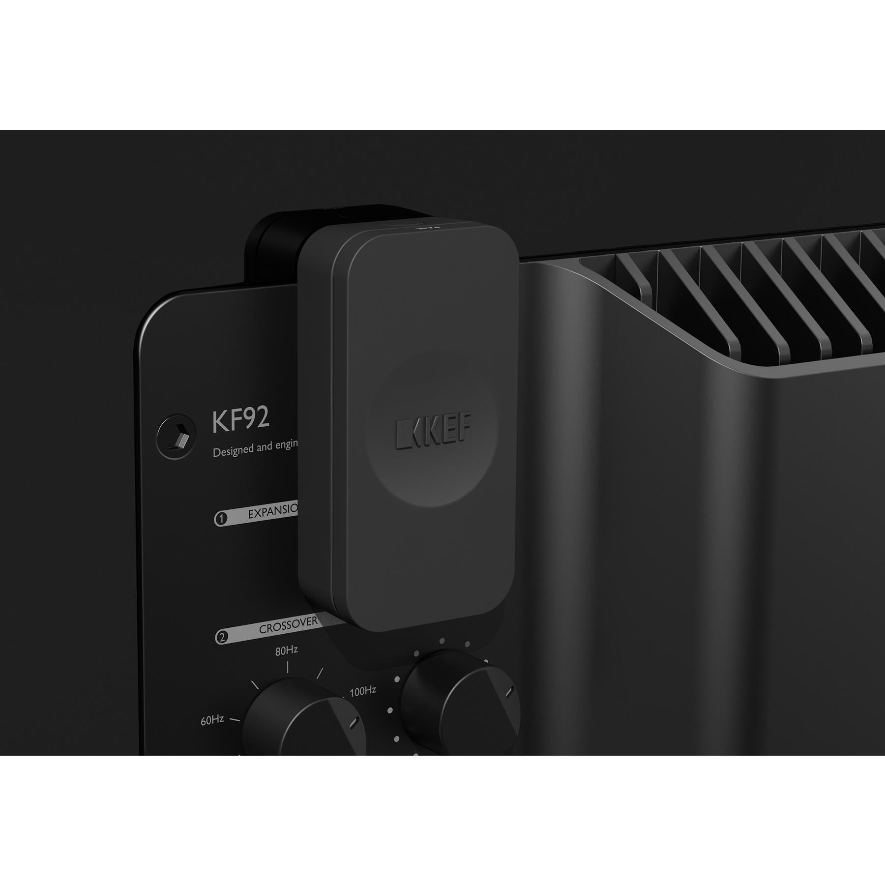 KEF KW1 Wireless Subwoofer Adapter Kit - Wireless Audio System for Home Theater & Music | Easy Setup for Surround Sound Speakers | Perfect for Living Room, Gaming & Movie Nights