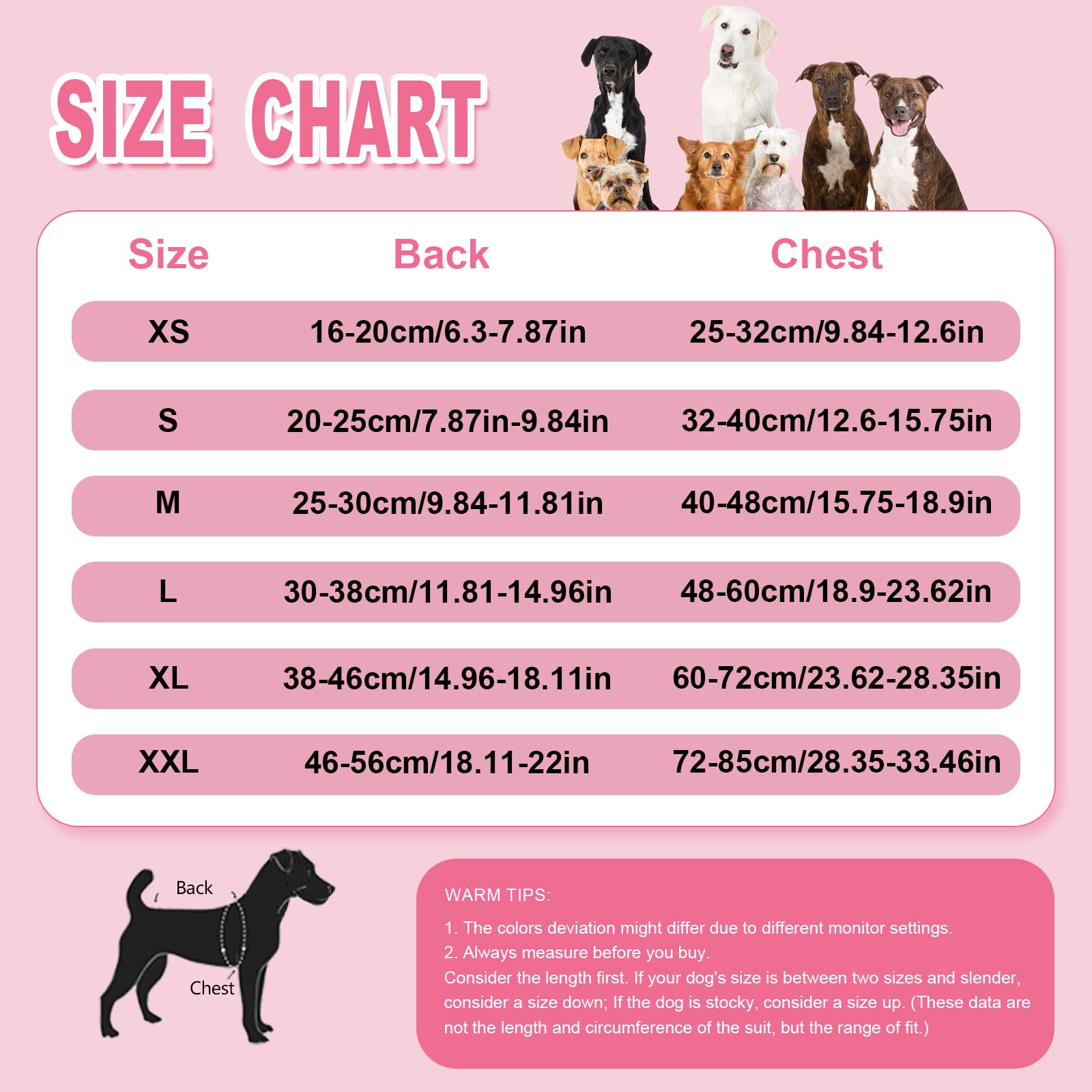 Post-Surgery Recovery Suit for Dogs - Soft & Breathable Dog Onesie for Spay/Neuter, Alternative to E-Collar & Cone - Anti-Licking Protective Wear for Small, Medium & Large Dogs - Perfect for Post-Op Care & Wound Healing