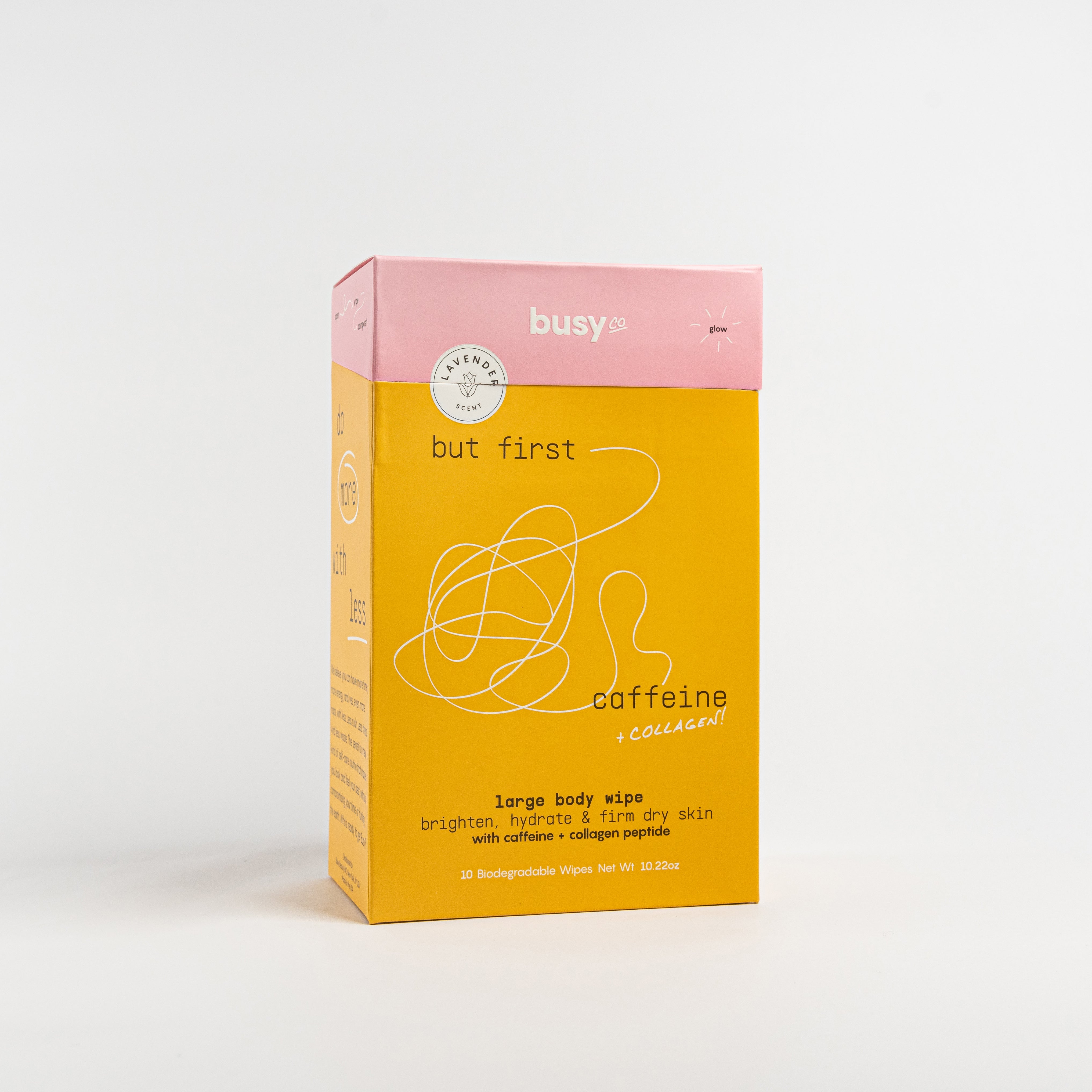Busy Co. Large Body Wipes - 10 Count Pack | Extra Large Cleansing Wipes for Adults | Perfect for Post-Workout, Travel & On-the-Go Hygiene