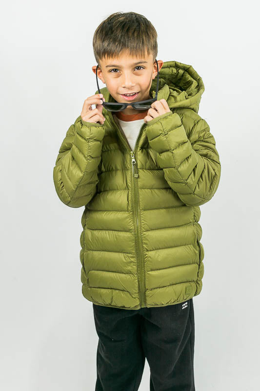 Rip Curl Kids Puffer Jacket - Warm Winter Coat for Boys & Girls, Water-Resistant Insulated Outerwear for Cold Weather - Perfect for Snow Play, School & Outdoor Activities
