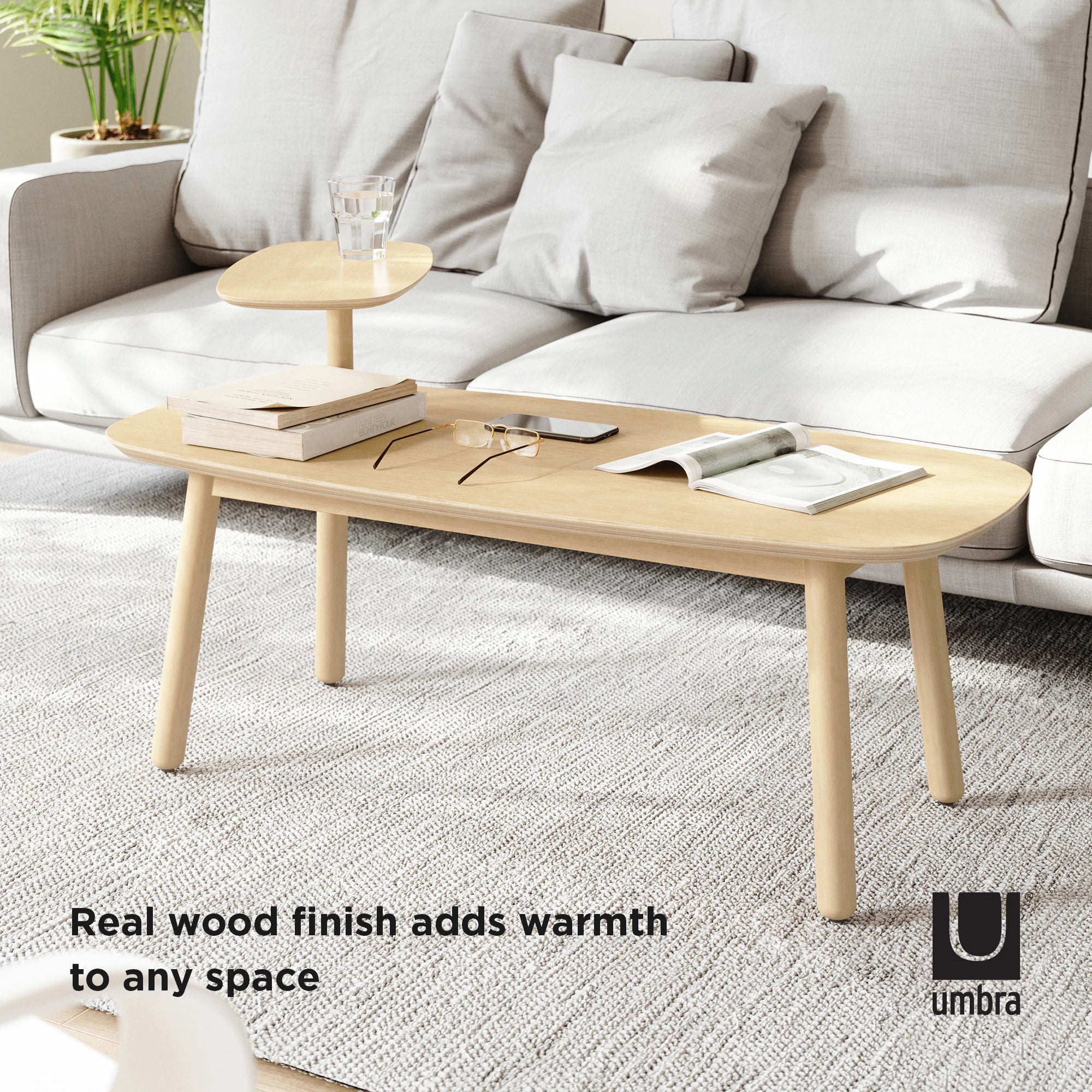 Modern Swivo Coffee Table - Stylish & Functional Centerpiece for Living Room, Lounge & Office - Perfect for Coffee, Books & Decor