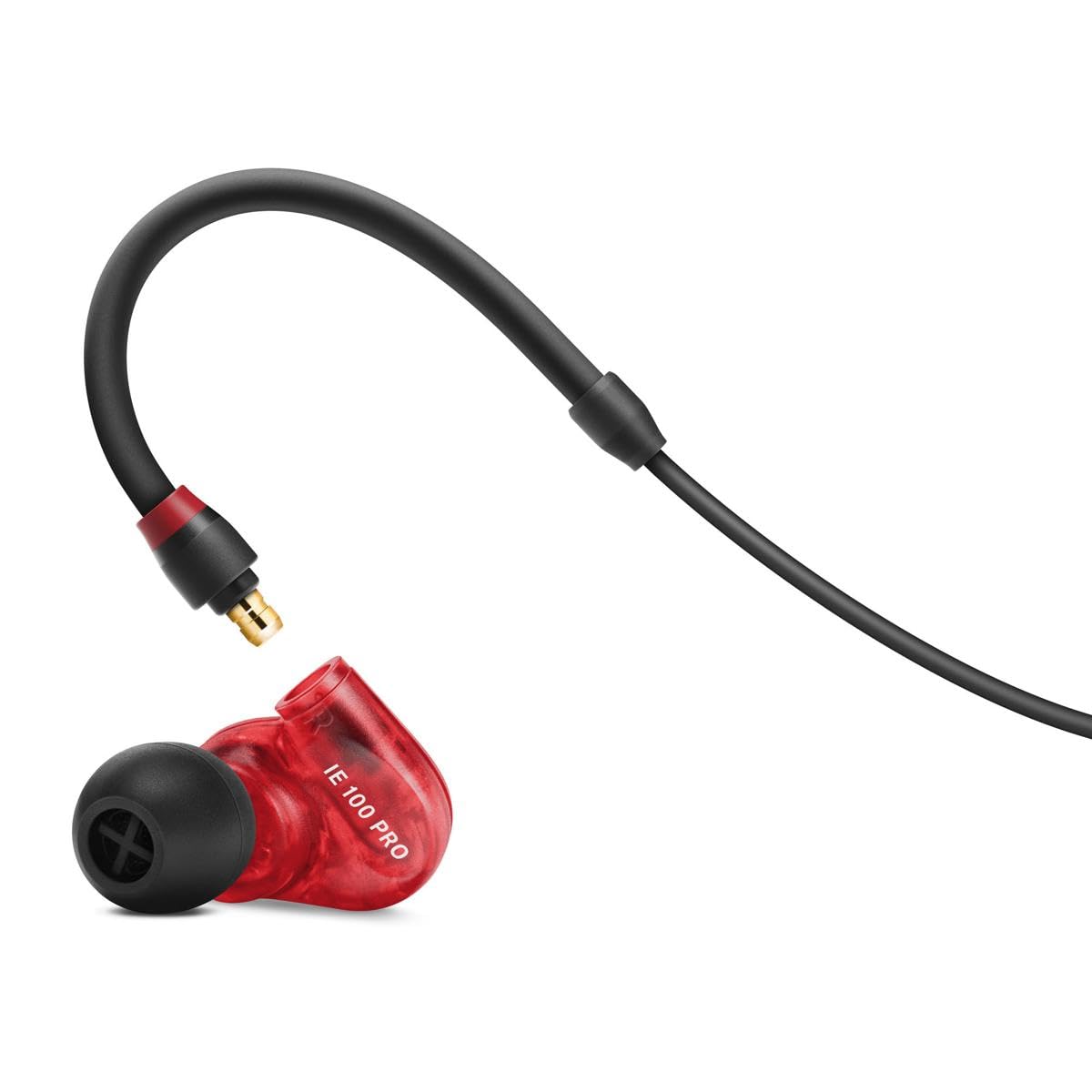 SENNHEISER Professional In-Ear Wired Audio Monitor Headphones - Red (Model 508942) for Musicians, DJs & Live Performances
