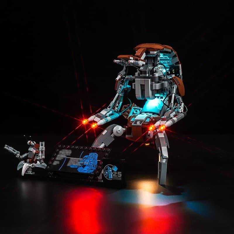 LEGO Star Wars Droideka 75381 Light Kit - LED Lighting Set for Building Blocks - Perfect for Display & Nighttime Showcase
