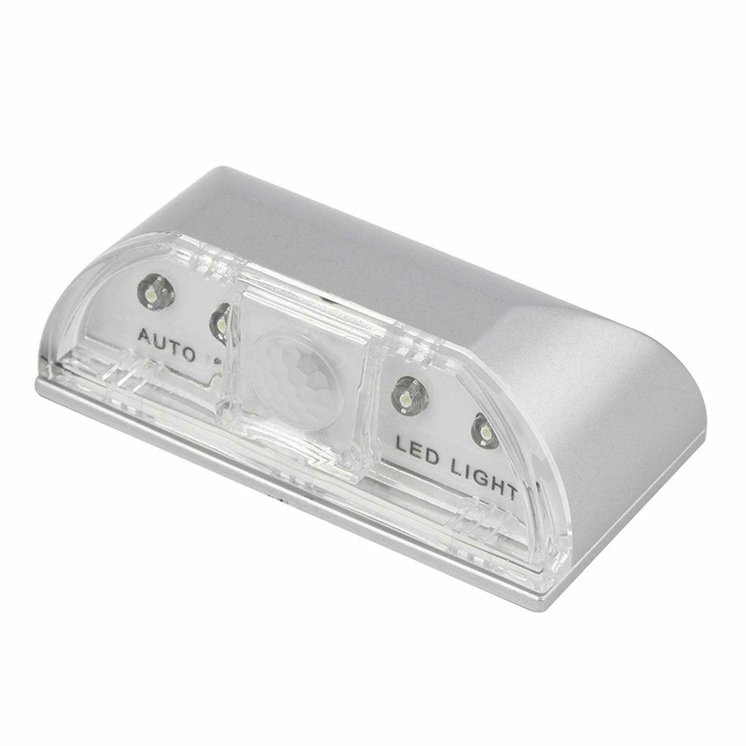 LENMO Battery Operated PIR Motion Sensor Keyhole Light - Wireless Auto Infrared IR Detector with 4 LED Bulbs for Door Lock - Perfect for Nighttime Safety and Easy Keyhole Visibility in Bedrooms, Hallways, and Entryways
