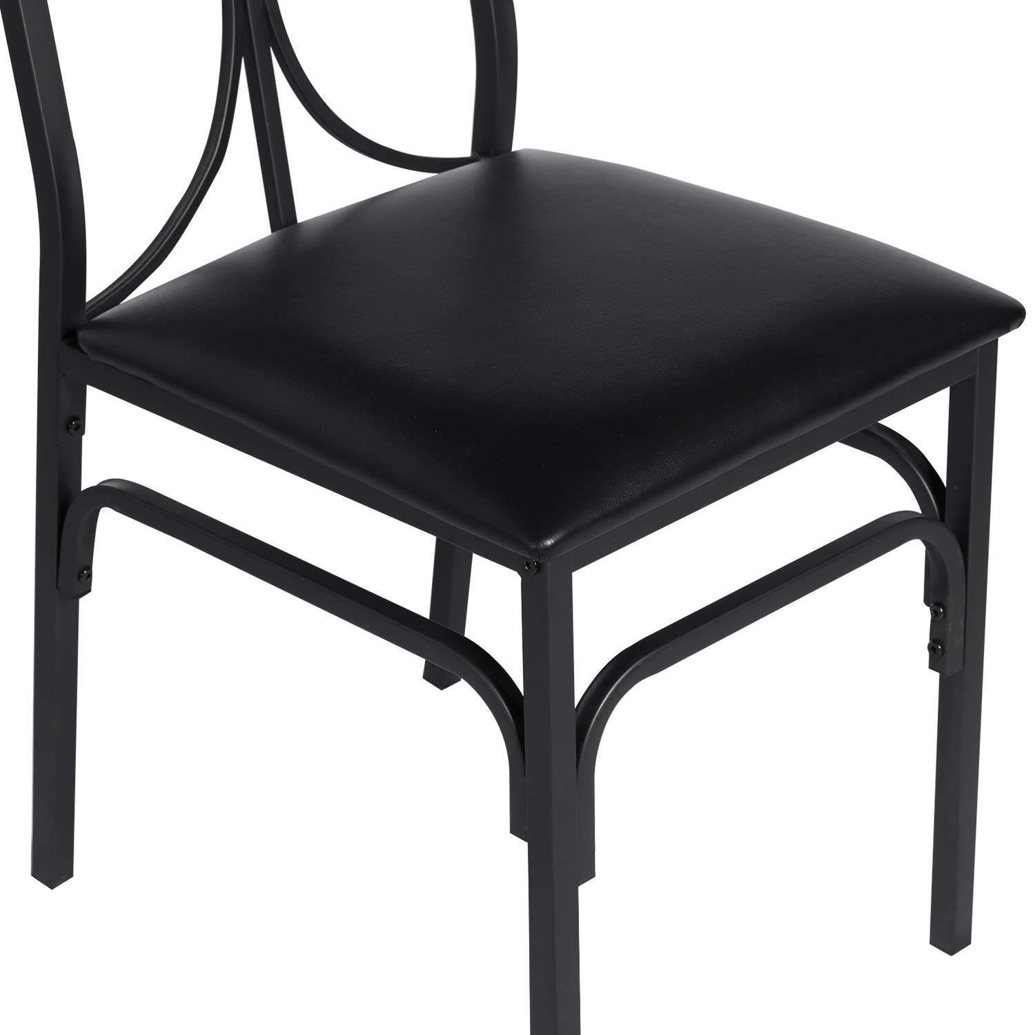 VECELO 3-Piece Counter Height Bar Table and Chairs Set, 36
