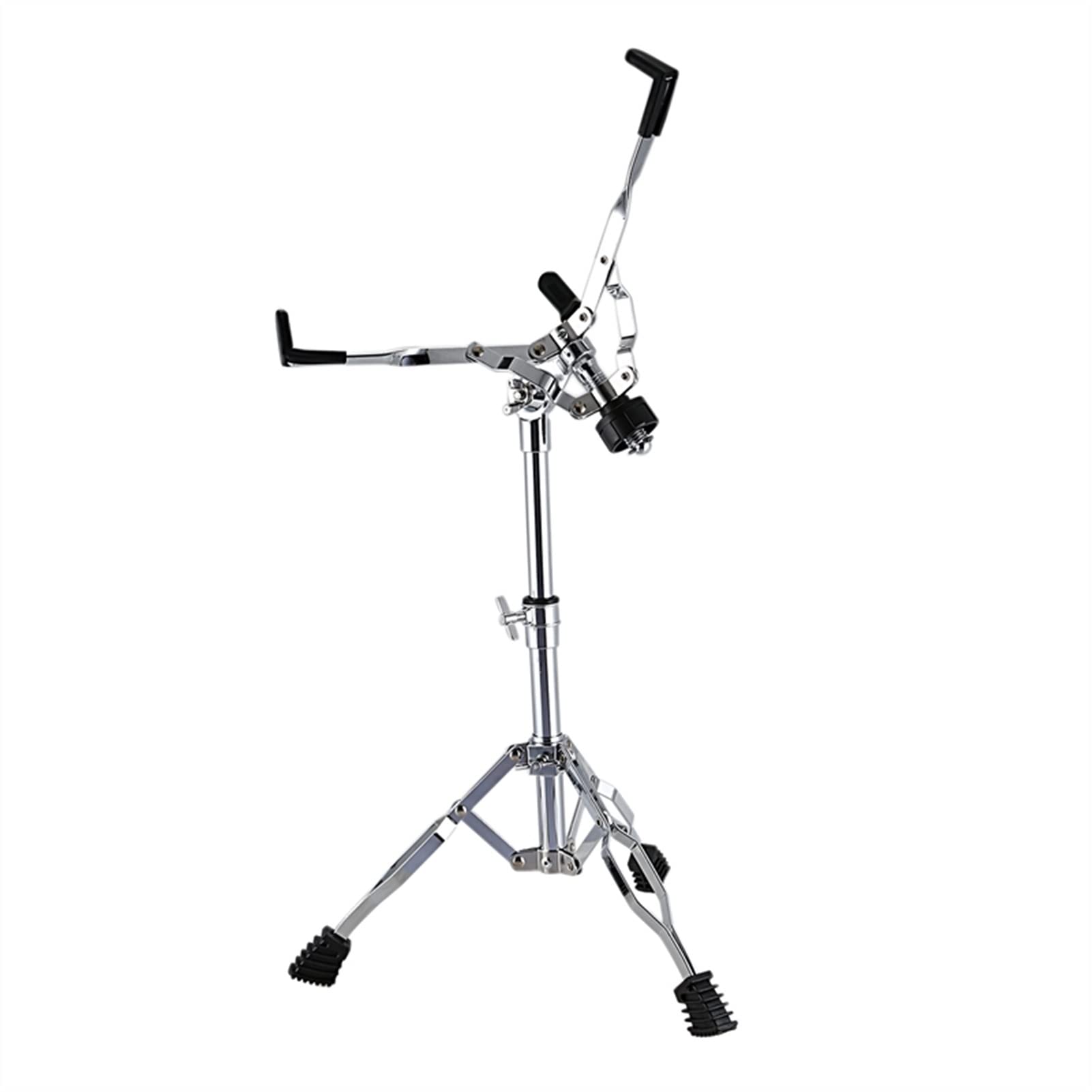 Adjustable Snare Drum Stand - Heavy Duty Percussion Support Rack for Drum Kits | Perfect for Live Performances, Studio Recording & Drum Practice