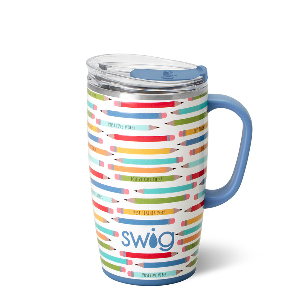 18oz Insulated Travel Mug for Teachers - Perfect for Coffee, Tea & On-the-Go Hydration - Great Gift for Educators & School Staff