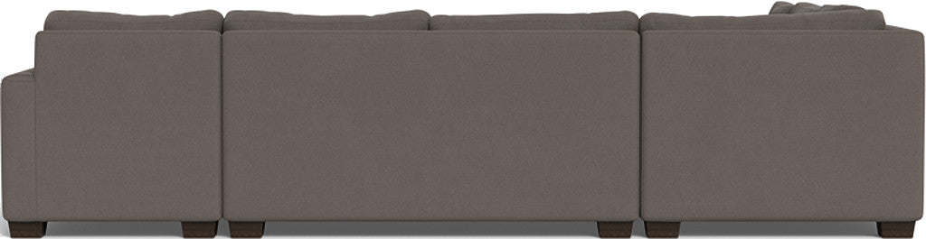 Track 141 Corner Sectional Sofa with Full Sleeper & Right Chaise - Modern L-Shaped Couch for Small Spaces, Living Room, Apartment & Home Theater Comfort
