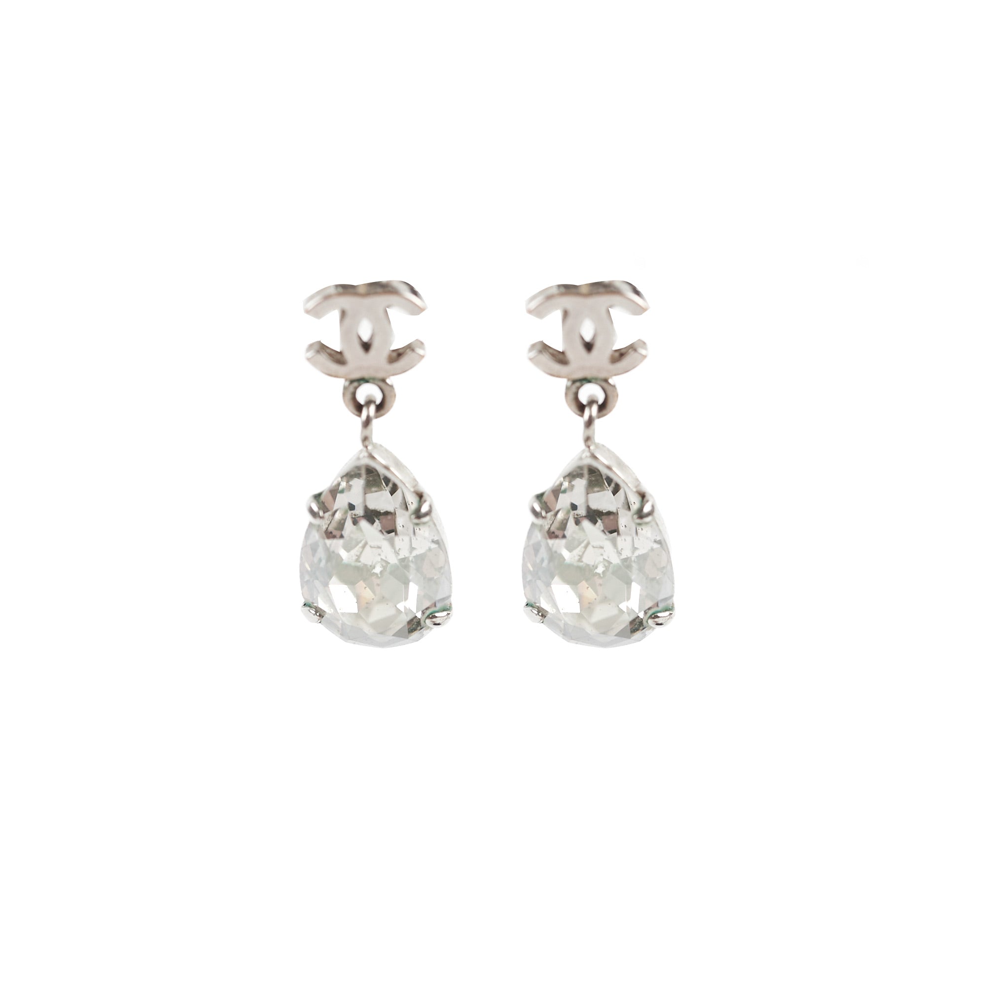 Chanel Logo Drop Earrings - Fashion Jewelry for Women | Elegant Costume Earrings for Parties, Weddings & Special Occasions