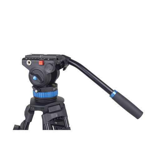 SIRUI SH25 Professional Aluminum Video Tripod with Fluid Head for DSLR Cameras - Perfect for Vlogging, Filmmaking, and Live Streaming