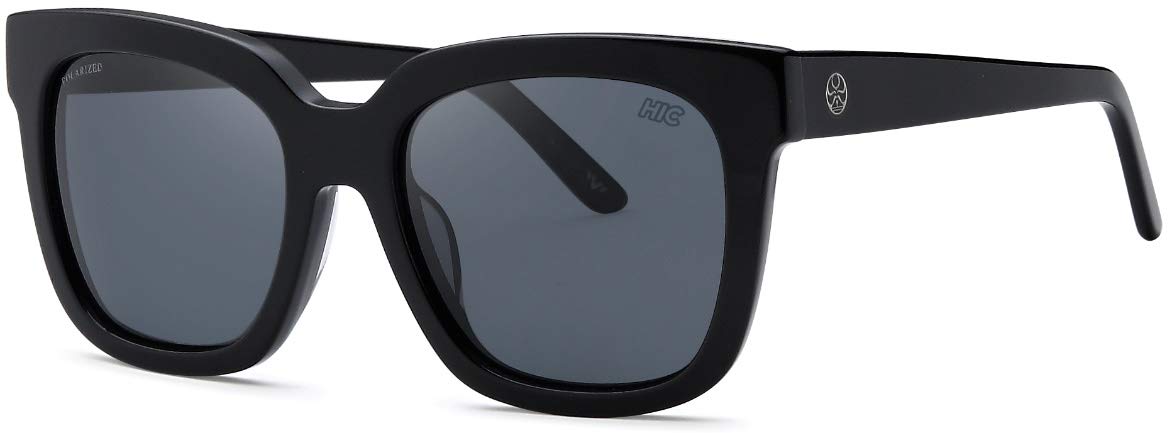 Premium HIC Pro Women's Polarized Sunglasses - Large Frame UV Protection - Fashionable & Comfortable for Driving, Beach & Outdoor Activities
