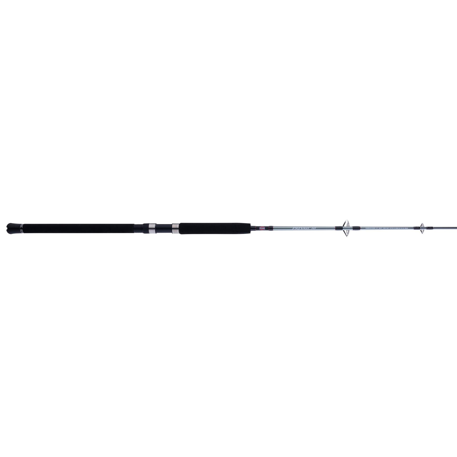 Prevail® III Spinning Boat Rod - High Performance Saltwater Fishing Rod for Offshore & Inshore Angling - Perfect for Deep Sea Fishing, Trolling & Casting