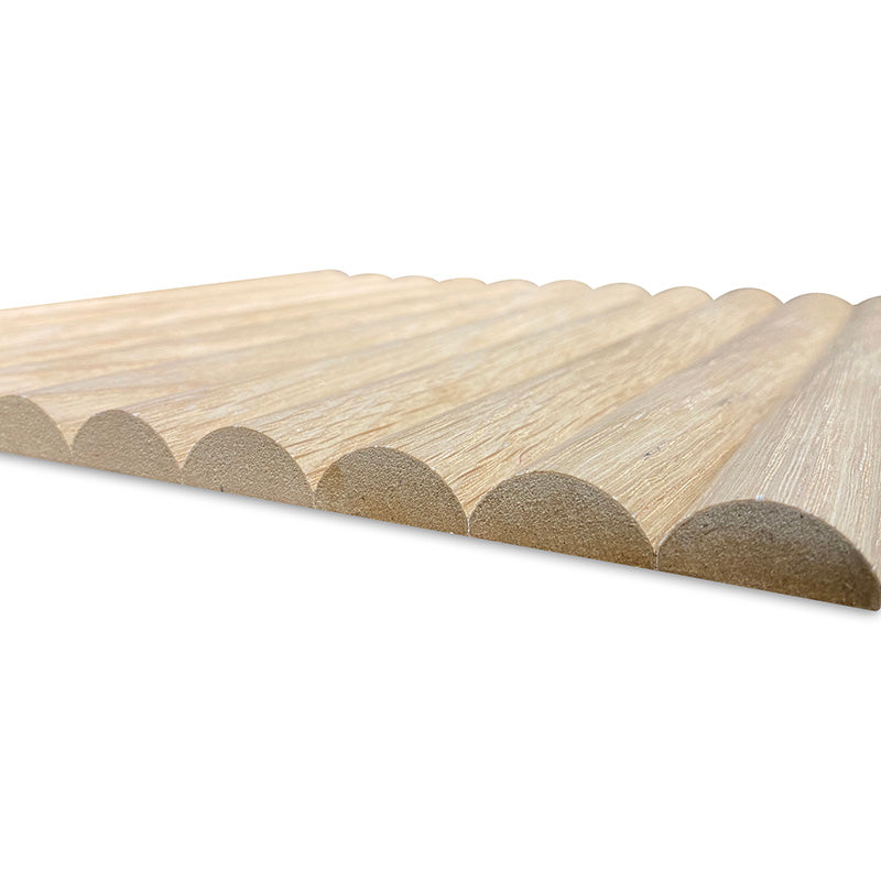 Premium HALO 180cm Reception Desk - Solid Oak & White Finish - Perfect for Office, Hotel, and Corporate Lobby Reception Areas