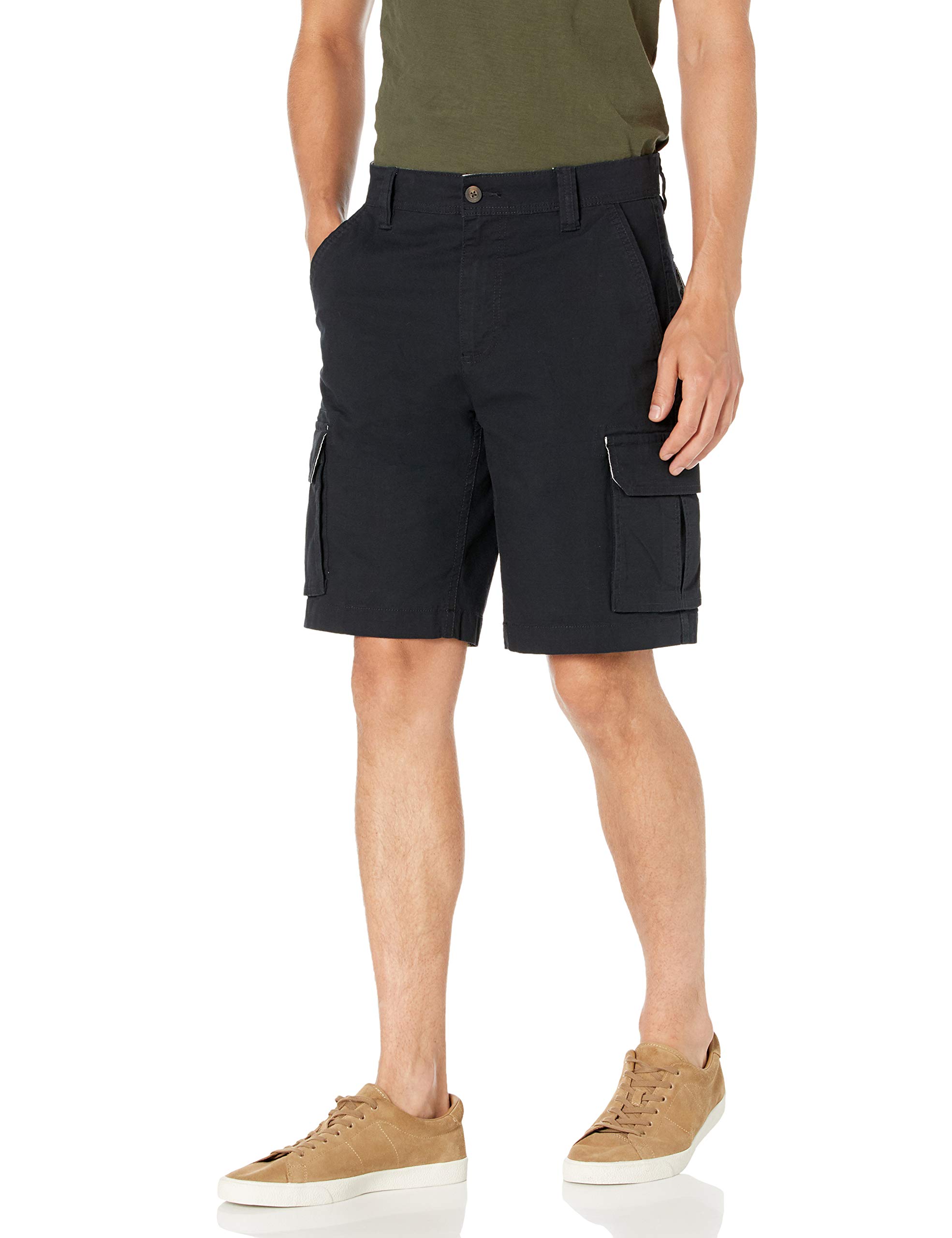 Amazon Essentials Men's 10-Inch Lightweight Ripstop Stretch Cargo Shorts | Quick-Dry Comfort for Hiking, Travel & Outdoor Activities