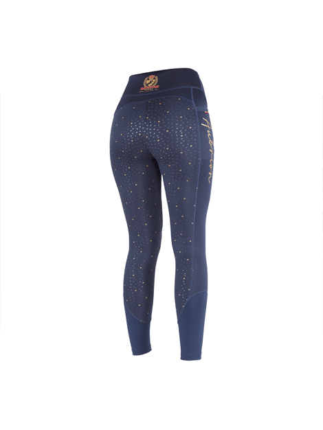 Aubrion Team Winter Riding Tights for Women - Thermal Equestrian Breeches with Grip - Perfect for Cold Weather Horseback Riding & Outdoor Equestrian Sports