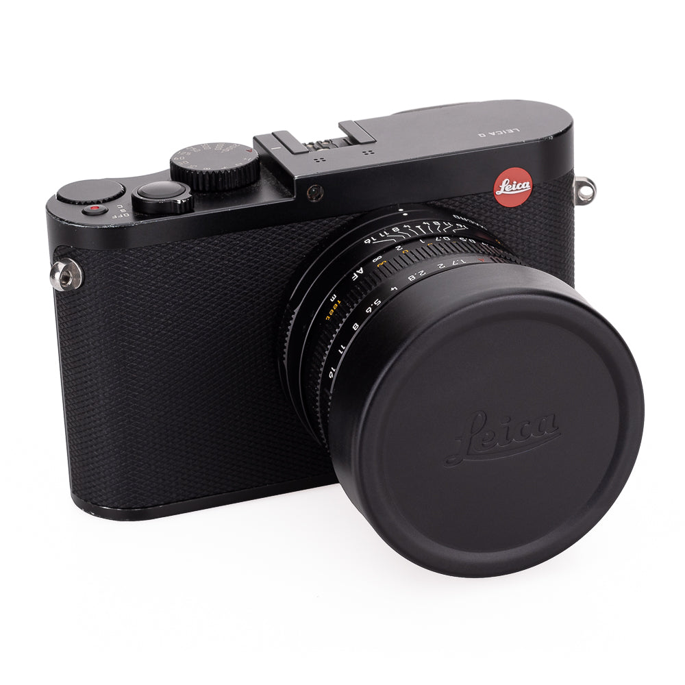 Leica Q E49 Lens Cap - Durable Aluminum Black Lens Cover for Leica Q Camera - Perfect for Photography, Travel & Outdoor Shooting