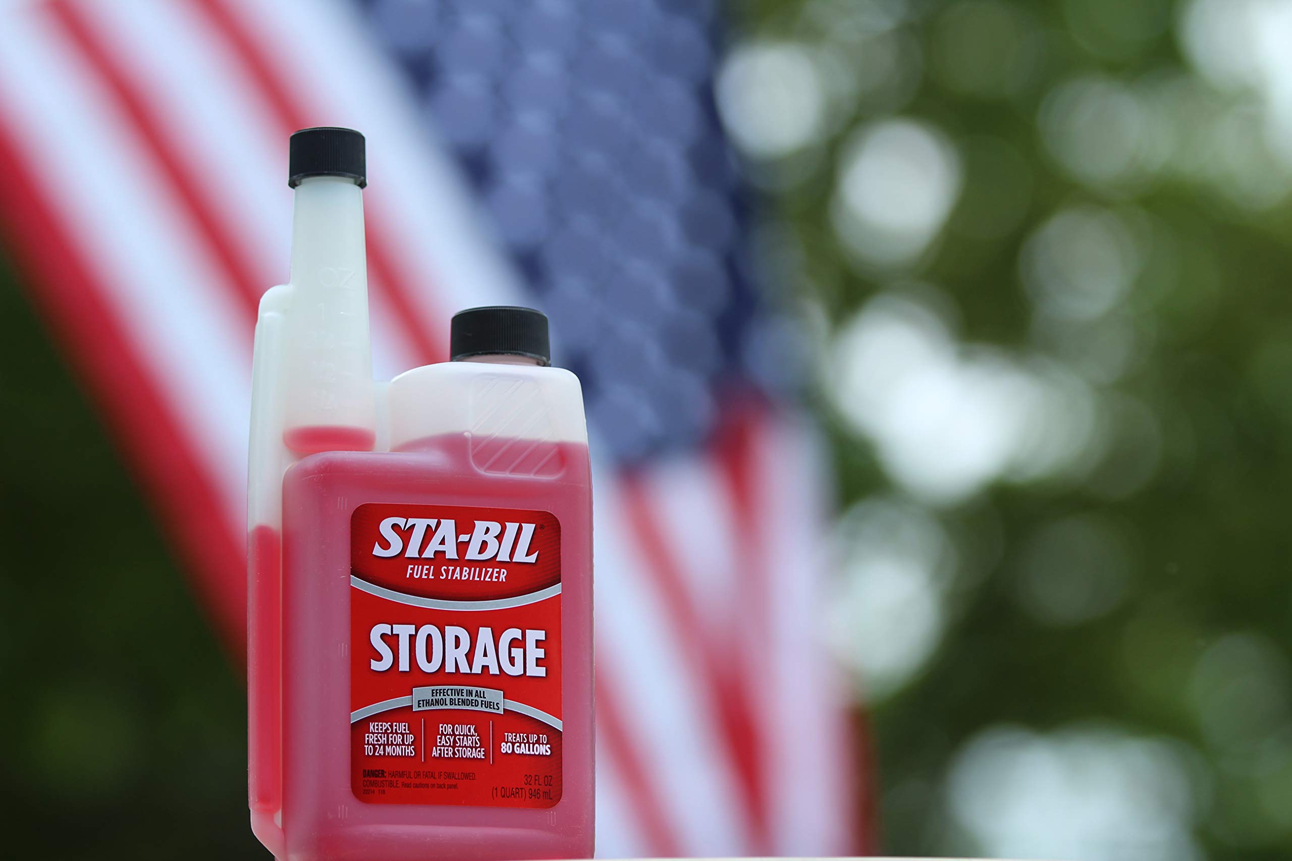 STA-BIL Fuel Stabilizer for Gasoline - 32 oz (12 Pack) | Keeps Fuel Fresh for 24 Months, Prevents Corrosion & Engine Damage | Ideal for Lawn Mowers, Generators, Boats & Seasonal Vehicle Storage