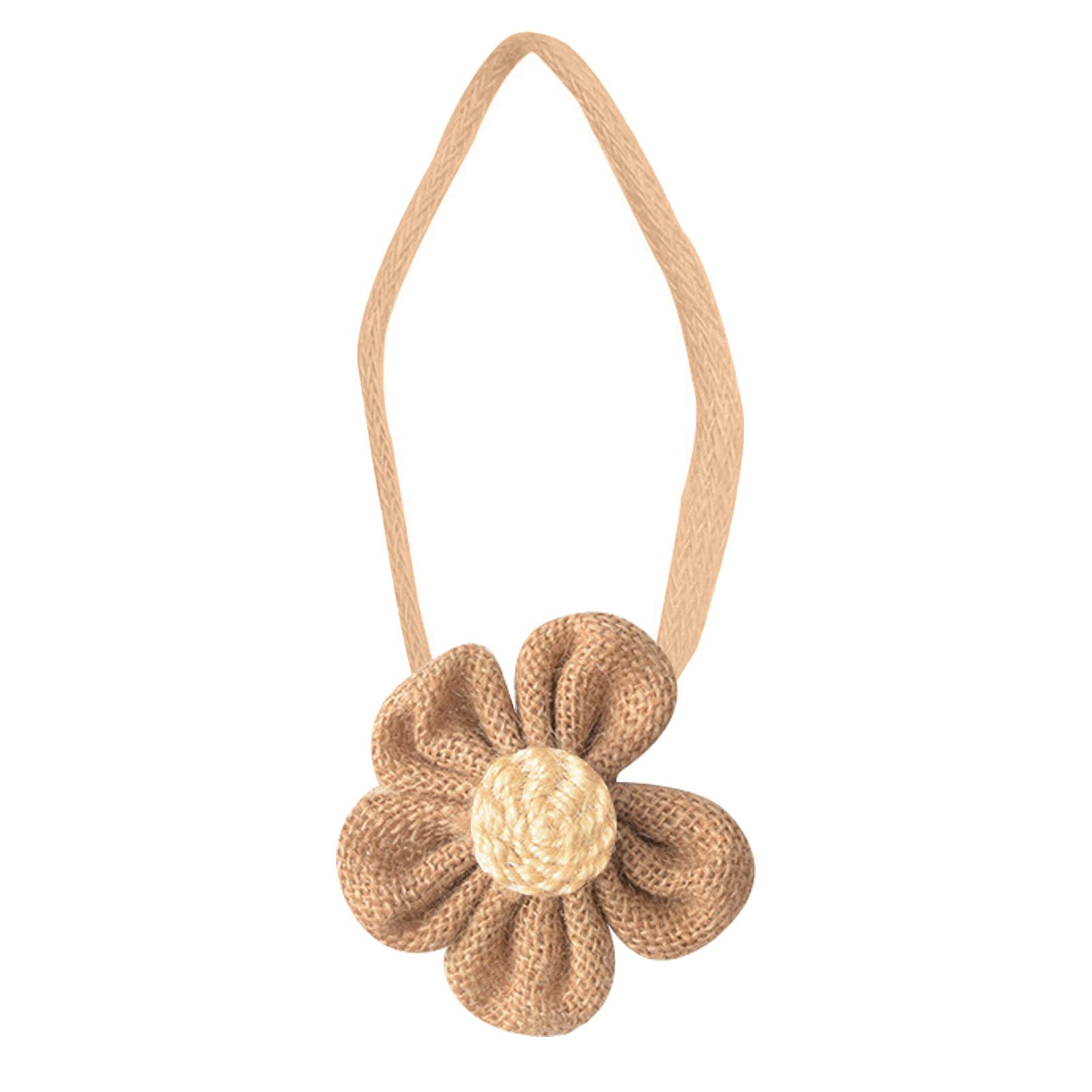 Hislaves Decorative Magnetic Curtain Tie Back - 1PC Stylish Linen Rope Buckle for Living Room, Bedroom & Window Drapes | Easy-to-Use Curtain Holder for Home Decor