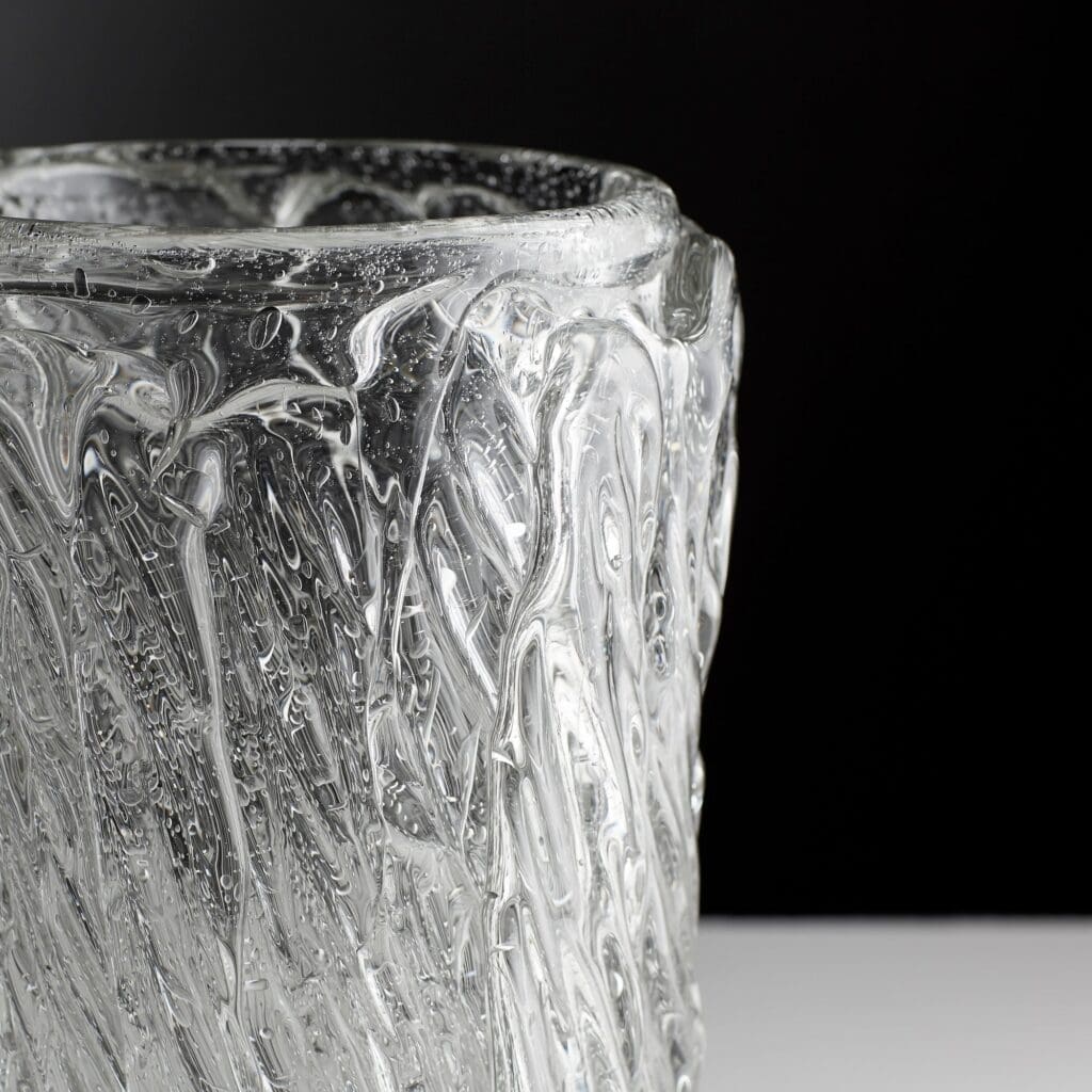 Cyan Design 10891 Clear Glass Vase - Modern Home Decor for Flowers, Centerpiece, Wedding & Living Room Decorations