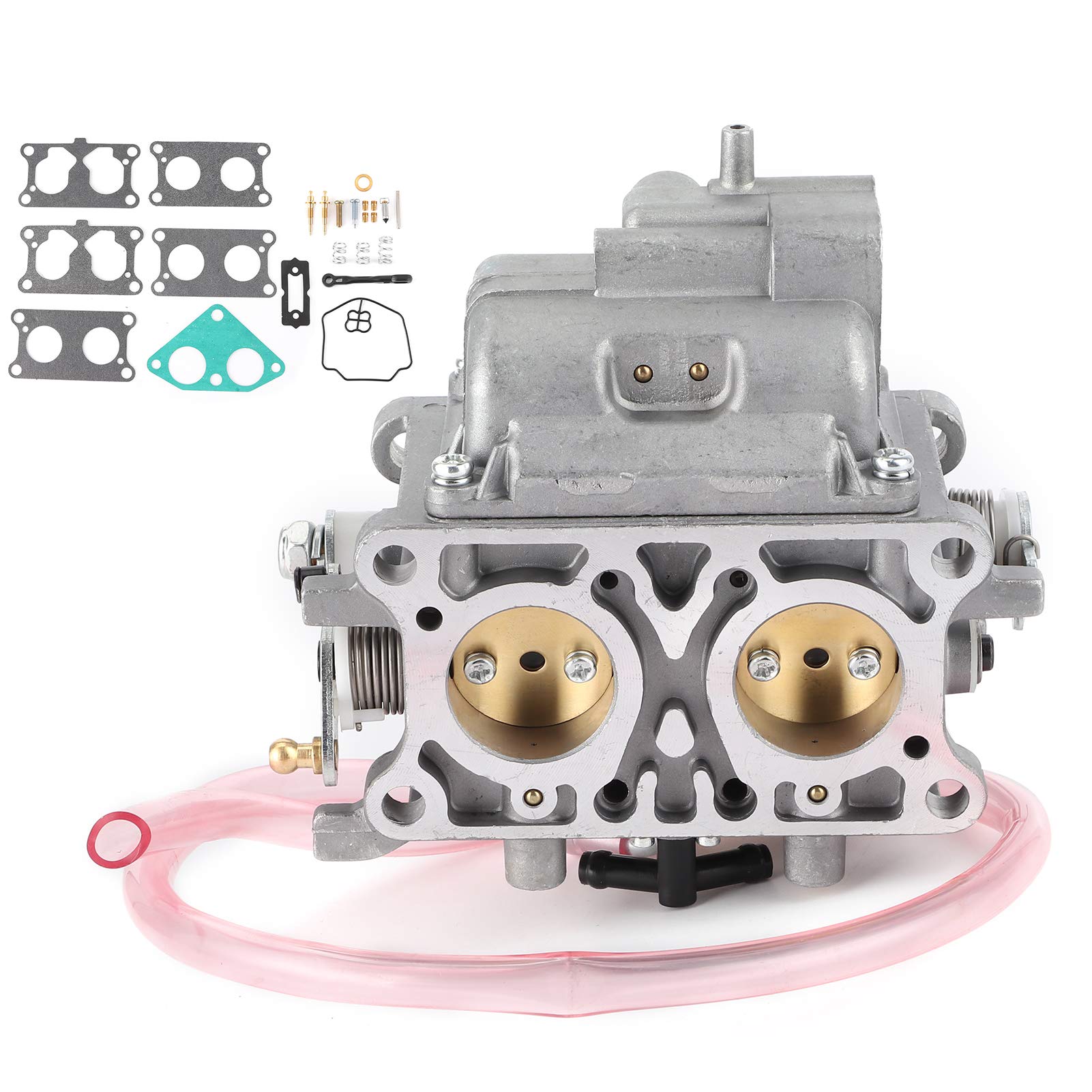 Qiilu Carburetor Replacement 15003-2766 for Kawasaki Mule 3000 3020 3010 Trans 4x4 (2001-2008) - High Performance Engine Part for Off-Road & Farm Use