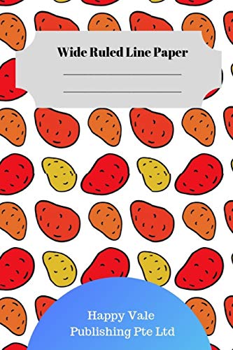 Cute Potato Wide Ruled Notebook Paper - Lined Writing Paper for School, Office & Journaling - Perfect for Students, Note Taking & Creative Writing