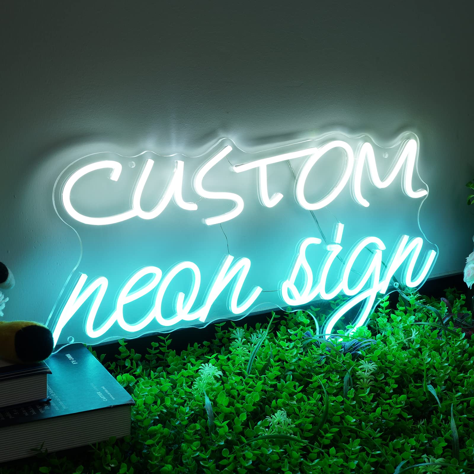 Custom Neon Signs - Personalized LED Wall Decor for Bedroom, Wedding, Birthday Party, Bar & Salon | Business Logo Gifts for TikTok & YouTube (10